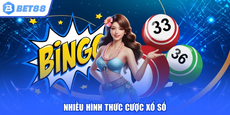 Nhiều hình thức cược xổ số